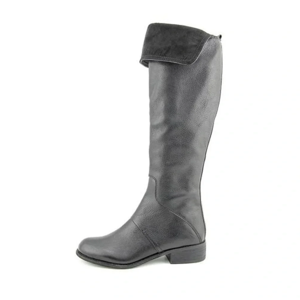 Nine West Noriko over the knee black‎ boots women’s size 6M - Picture 2 of 10